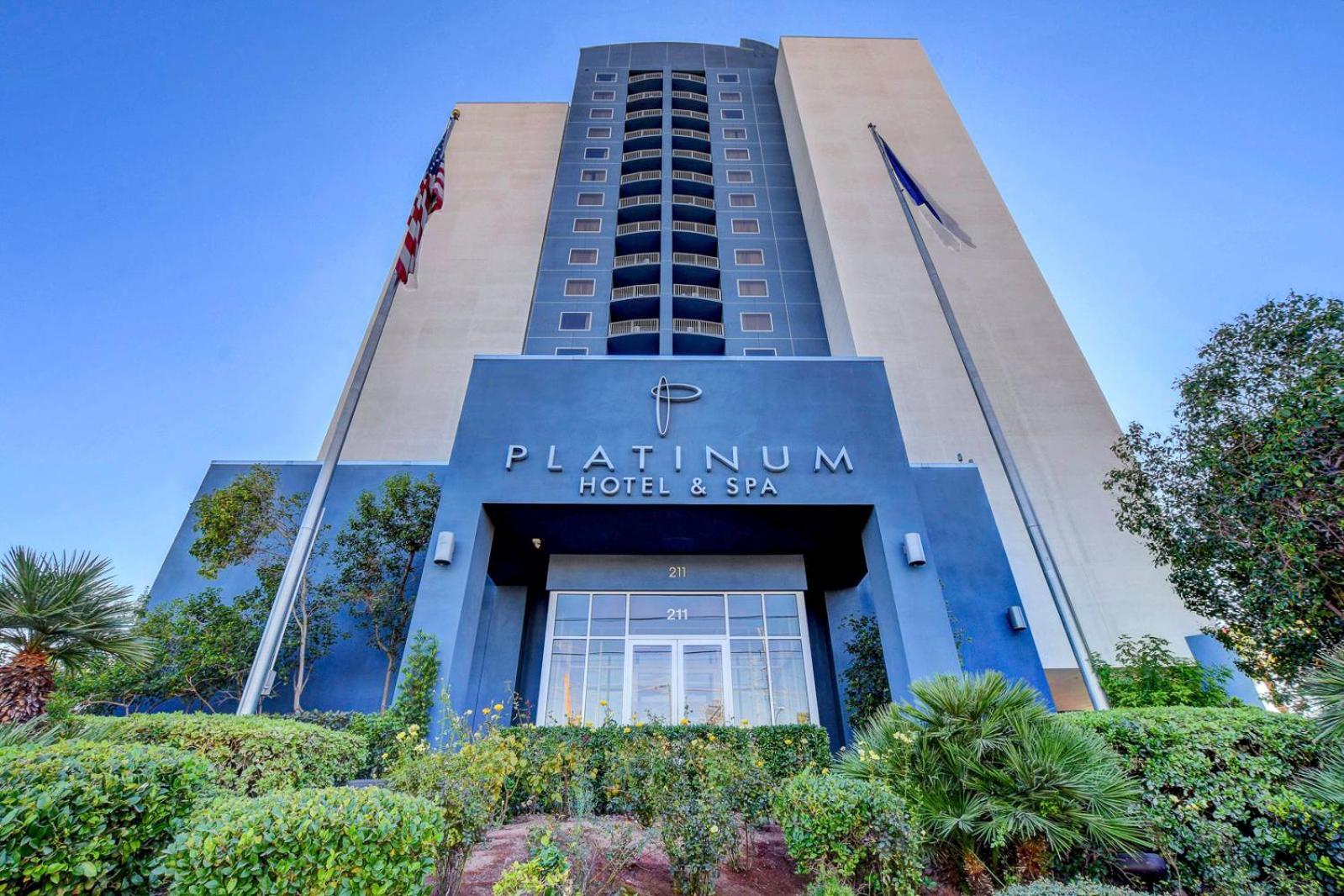 Diamond Suite At Platinum Hotel 2 Queen Beds Las Vegas Bagian luar foto